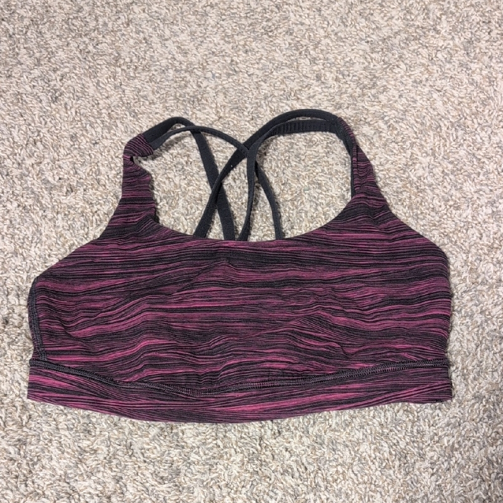 Lululemon Athletica Purple and Black Cap